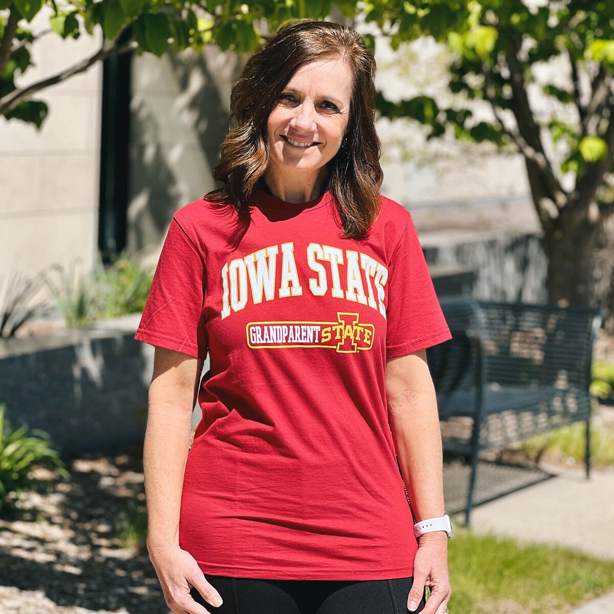 College House I-State Grandparent Cardinal T-Shirt